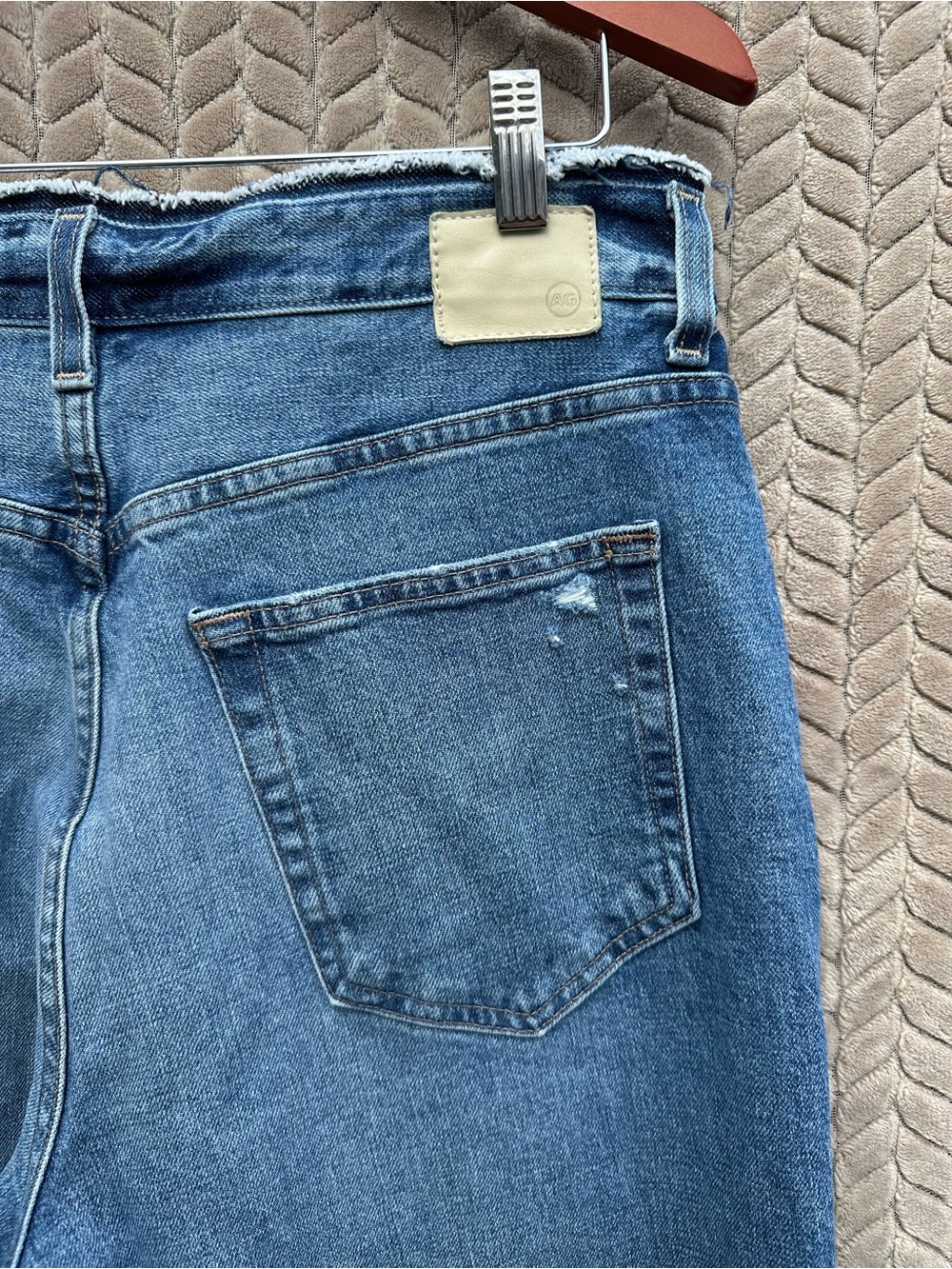 AG Adriano Goldschmied Clove Jeans Size 30 Relaxed Vintage Straight High Rise - Picture 12 of 13